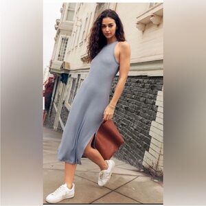 Beyond Yoga Formation Ribbed Tank Dress NWOT